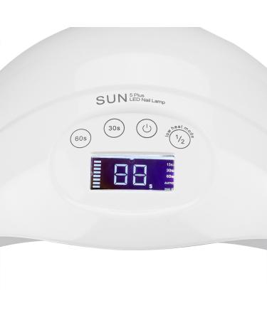Buy 48W UV LED Nail Dryer | Professional Nail Lamp for Quick Nail Polish Drying | 30s 60s 99s Timer | Perfect for Nail Art & Hardening | EU Plug - Buy Online on GoSupps.com