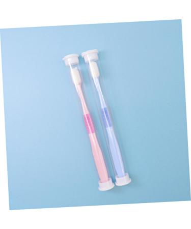 Soesfoufu Extra Soft Toothbrushes - 2-Pack Bristle Toothbrushes for Daily Use Postpartum Oral Care - Sky Blue Auspin Tool - Buy Online on GoSupps.com