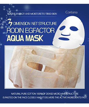 Wrinkle Reducing 2 Step Aqua Mask with Eye Cream - Hydrating Face Masks for Fine Lines - 10 Count - Buy Online on GoSupps.com