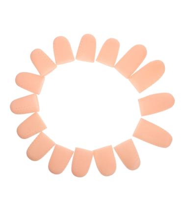 1 Box Finger Toe Cover Finger Sleeves Silicone Fingertip Caps Silicone Finger Cots Silicone Finger Caps Finger Protector Fingertip Cover Finger Protection Cover