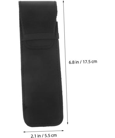 Minkissy 4-Piece Leather Razor Case Set - Protective Storage Cover & Portable Holder for Razors - Ideal for Men - Buy Online on GoSupps.com