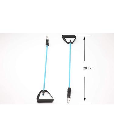 RGGD&RGGL Yoga Ball Resistance Bands - Blue (15-20 lbs) | Home Fitness & Physical Therapy Equipment - Buy Online on GoSupps.com