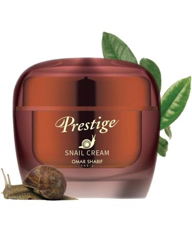 Omar Sharif Prestige All in One Snail Repair Cream 1.76oz(50g) Real Snail Formula Korean Cosmetic