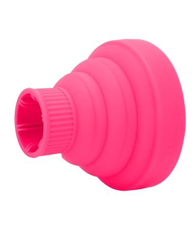 Best Diffuser Hair Dryer for Curly Hair | Universal Collapsible Silicone Attachment | Portable & Foldable - Hair Hunger (Pink) - Buy Online on GoSupps.com