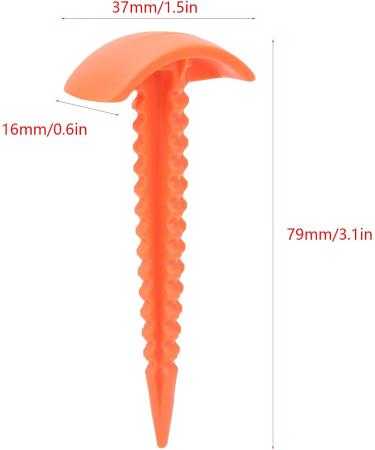 Nunafey Drone Apron Solid Nails 4 PC Windproof Plastic Sticks for Smooth Drone Landing Long-Term Support - Buy Online on GoSupps.com