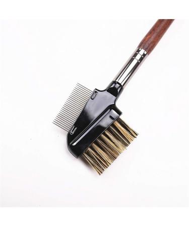 1PC Dual Eyebrow Eyelash Comb - Portable Makeup Brush for Eyebrows & Lashes | Beauty Tool for Flawless Cosmetic Application - Buy Online on GoSupps.com
