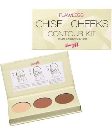 Barry M Cosmetics Chisel Cheeks Contour Kit Light - Define and Sculpt Your Features with Ease - Buy Online on GoSupps.com