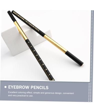 Healeved 4 Pcs Eyebrow Pencil Eyebrow Drawing Tools Dark Brown Eyeliner Waterproof Eye Liner Pencil Wooden 1 count (Pack of 1) As Shownx2pcs - Buy Online on GoSupps.com