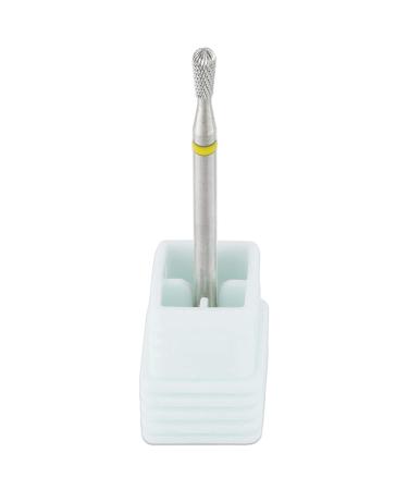 PANA 3/32 Shank Silver Carbide Bit - Extra Fine Grit Nail Drill Bit for Manicure Dremel Machine (Large) - Buy Online on GoSupps.com