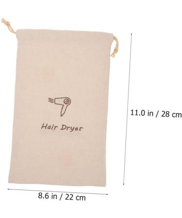IWOWHERO Hair Dryer Bag Duffle Bag for Travel Hair Blow Dryer Hair Dryer Organizers Bag Drawstring Bag Carry Bag Shoe - Buy Online on GoSupps.com