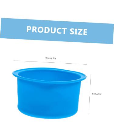 Sevacc 5ST Wax Melting Bowl Set - Easy Clean Silicone Replacement Pots for Wax Warmers - 12x12cm - 5PCS Blue - Buy Online on GoSupps.com
