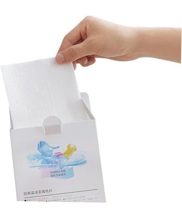 Sosoport 48 Pcs Paper for Clothes Wipeoff Eraced Washing Color Catcher Spot Cleaner Dye Home Laundry Papers Color Paper Stain Remover Clothes Grabber Stain Wash and Care Confetti As Shownx2pcs mediumx2pcs - Buy Online on GoSupps.com