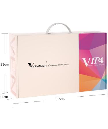 VENALISA UV Gel Nail Polish Set 60 colors Universal for all seasons Gel polish Nude Pink Red Black Glitter Nail Glitter Long Lasting Glossy Shellac Nail Art Design Soak Off LED Lamp Nail Set vip4 - Buy Online on GoSupps.com