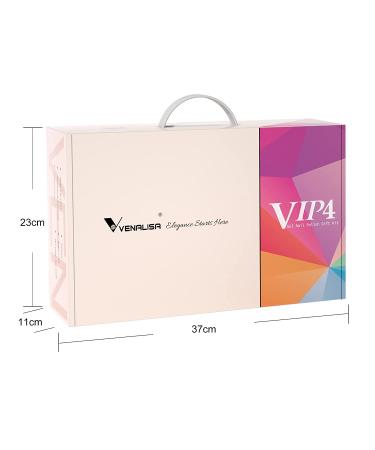 Venalisa VIP4 HEMA-Free Gel Nail Polish Set - 60 Colors, 7.5ml - Summer Gel Polish Kit with Color Card, Glossy & Matte Top Coat - Base Coat - Ideal Gifts for Women and Nail Salons - Buy Online on GoSupps.com
