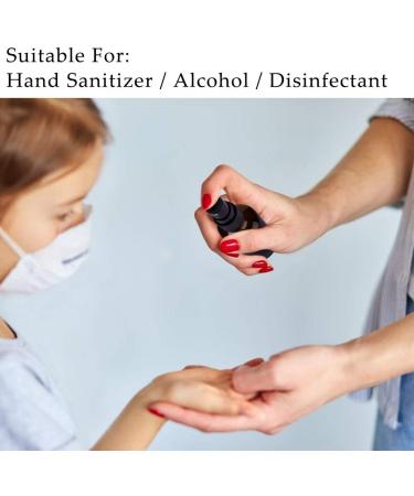 Set of 18 Small 2oz Amber Glass Spray Bottles for Essential Oils - Fine Mist Mini Spray Bottles - Buy Online on GoSupps.com
