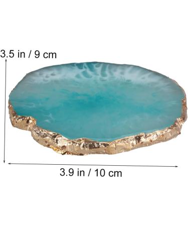 KALLORY Nail Rest Stand Nail Palette Nail Gel Eyeshadow Mixing Painting Palette Coating Eye Shadow Manicure medium Green - Buy Online on GoSupps.com