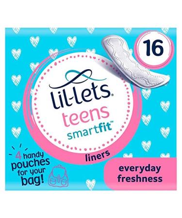 Lil-Lets Teens Liners 12 per pack 16 Count (Pack of 1)