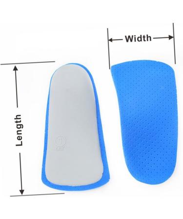 Shop Sports Shoes Insoles for Flatfoot | Arch Support Inserts for Men & Women - Blue - Buy Online on GoSupps.com
