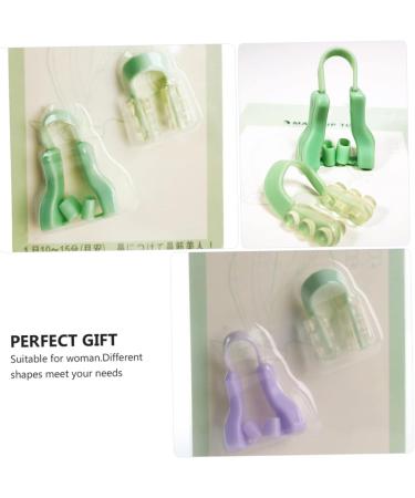 Healeved 2 Sets U-Type Nose Clips - Mini Nasal Stopper Clips for Cosmetology and Beauty - Facial Set for Women - Sleeping Aid Nose Clips - Buy Online on GoSupps.com