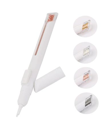 Brussel 1 Piece 0.8mm Steel Beads Picking Pen - Rhinestone Applicator & Nail Art Picker Tool (Black) for Manicure & Dotting - Buy Online on GoSupps.com