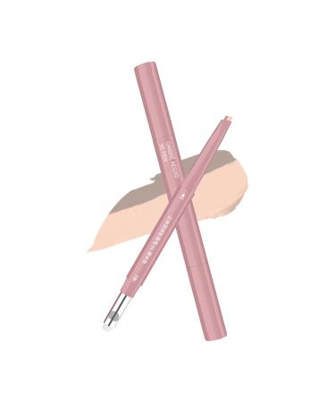 Yabauuop Radiance Concealer Pencil | Dual-Ended Illuminating Eye Contour Pen - 2.5g Long-Lasting Face Makeup Natural Radiance - Perfect for Evenings Weddings and Travel