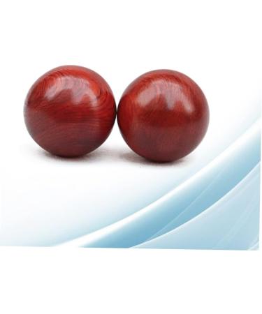 Ultechnovo 4-Piece Wooden Baoding Balls | Health & Fitness Massage Roller Tool | Stress Relief Handballs for Sports - Buy Online on GoSupps.com