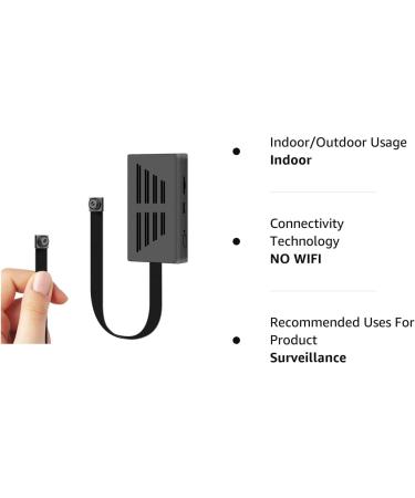 64GB Hidden Camera DIY 1080P Mini Spy Camera with Motion Detection - Security Cameras for Home & Office - Buy Online on GoSupps.com