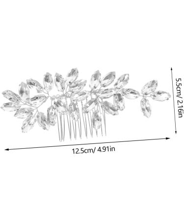 HAPINARY Crystal Hair Accessories Rhinestone Hair Comb for Bridal Sparkly Hair Comb Bridal Rhinestone Hair Comb Wedding Hair Comb for Bridal Wedding Hair Accessories Wedding Bride Hair Comb - Buy Online on GoSupps.com