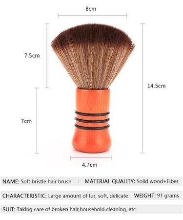 Professional Soft Hairdressing Salon Brush Set - 5pcs Cutting & Cleaning Styling Tools | International Shipping Available - Buy Online on GoSupps.com