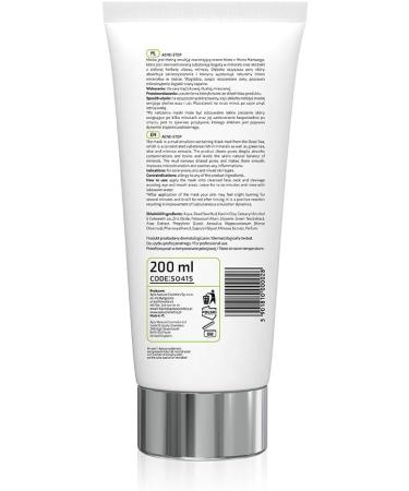 Bee APIS AcneStop cleansing mask with black mud 200 ml - Buy Online on GoSupps.com
