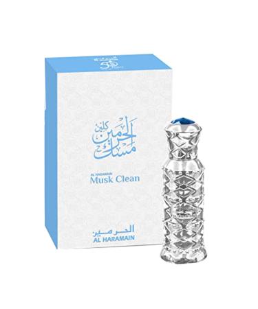 Al Haramain Musk Clean Perfume Oil EDP Unisex 0.4 Fl Oz