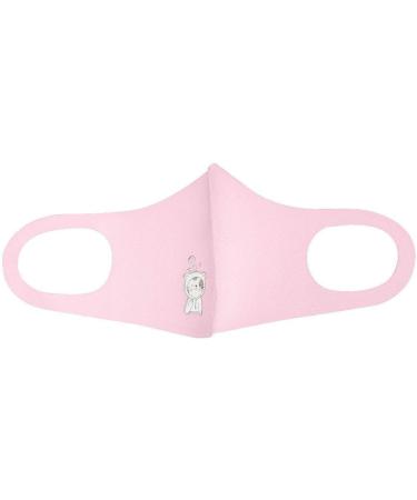 Riou 10 PCs Kids Washable Reusable Cotton Masks - Dustproof Mouth & Nose Protection for Boys & Girls (Pink) - International Shipping Available - Buy Online on GoSupps.com