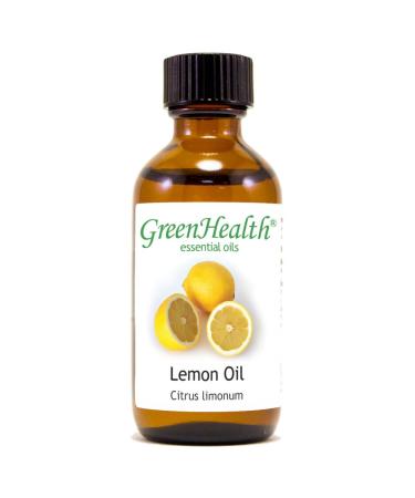 2 oz Lemon Essential Oil (100% Pure & Uncut) - GreenHealth