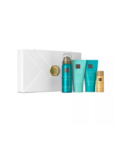 Rituals Soothing Treat gift set from the Ritual of Karma series set from: shower foam body cream body peeling body oil 1112243