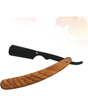 Doitool Strawberry Hair Spang Manual Razor for Men | Bamboo Eyebrow & Beard Grooming Tool - Shop Internationally - Buy Online on GoSupps.com