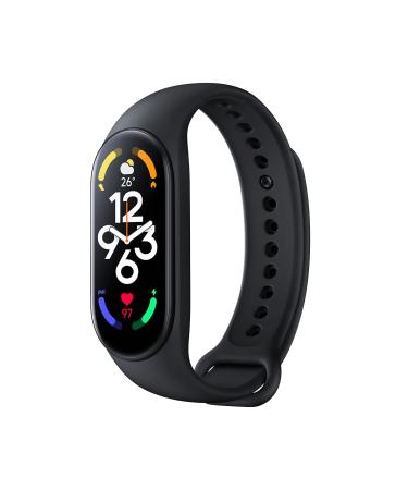 Xiaomi Mi Band 7 Activity Fitness Tracker, High-Res 1.62" AMOLED Display, 14-Day Battery Life, 24H Heart Rate & SPO Monitoring, Sleep Tracking, 110+ Sports Modes, 5 ATM Water Resistant Smart Watch