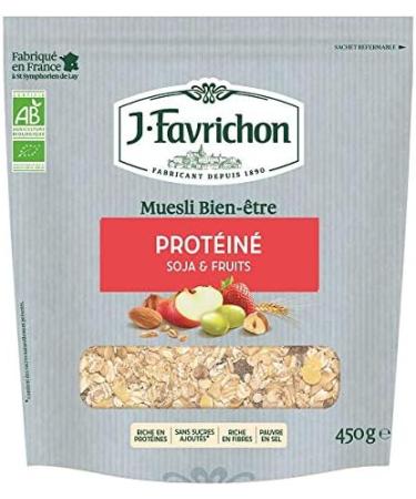 Favrichon - Muesli Bien- tre Prot in 450G - Vendu par unit  - Buy Online on GoSupps.com