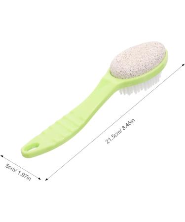 Beavorty Pedicure Brush Pumice Stone Pedicure Tool Double Sided Feet Scrubber Exfoliator Dead Skin Remover Hard Skin Foot File Exfoliation - Buy Online on GoSupps.com