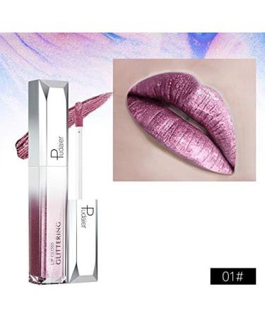 BEEXY 4 Color Metallic Lipstick Set Long Lasting Waterproof Velvet Lipstick Kit Lipstick Pencil Perfect Gift - Buy Online on GoSupps.com
