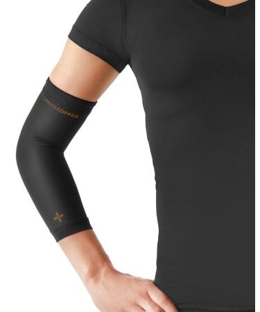 Tommie Copper Women's Recovery Vantage Elbow Sleeve X Large black