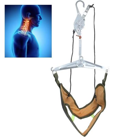Focket Cervical Spine Traction Device - Neck Support Hammock & Fixation Kit for Home Use | Pain Relief & Back Health - Buy Online on GoSupps.com