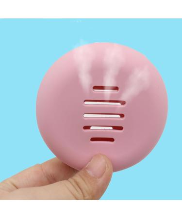 SWYSGS Breathable Silicone Powder Puff Storage Box Make Up Sponge Powder Puff Storage Box for Cosmetic Tassels in Various Sizes and Shapes Shatterproof Portable Cosmetics (Pink) - Buy Online on GoSupps.com