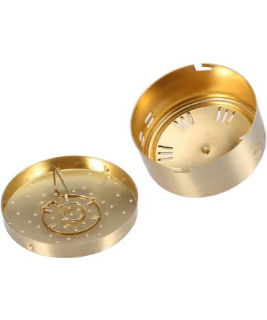 Portable Copper Moxa Box - 6-Hole Chinese Mugwort Heat Pack for Back Pain Muscle Stiffness & Digestive Disorders | International Shipping Available - Buy Online on GoSupps.com