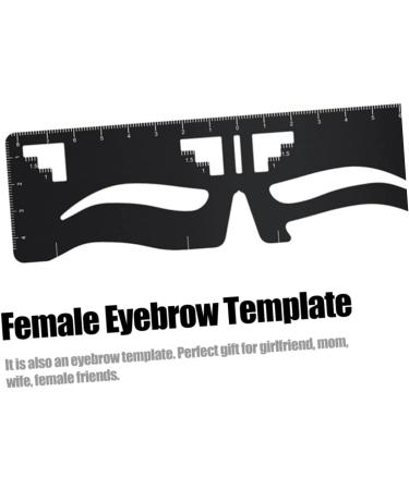 Ipetboom Eyebrow Marker Eyebrow Design Eyebrow Card Face Tools One Step Eyebrow Shaper Reusable Eyebrow Stencil Girl Suite - Buy Online on GoSupps.com