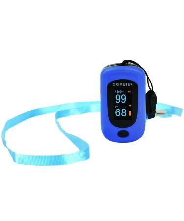 Buy GiMa Pulse Oximeter OXY-4 | Lightweight Compact & Blue - Fast International Shipping - Buy Online on GoSupps.com