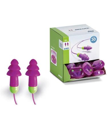 Moldex 6401 Rocket Earplugs with Cord - SNR 30dB (50 Pairs) | Best International Shipping Options - Buy Online on GoSupps.com