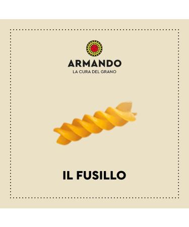  Italian Gourmet E.R. Armando Il Fusillo Gluten Free Multi-Grain Noodles with Corn Brown Rice and Quinoa + Italian Gourmet Pelati 400g - Buy Online on GoSupps.com