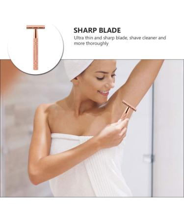 Buy Minkissy Reusable Razors for Men & Women - Zinc Alloy Blade | Eco-Friendly & Durable - Buy Online on GoSupps.com