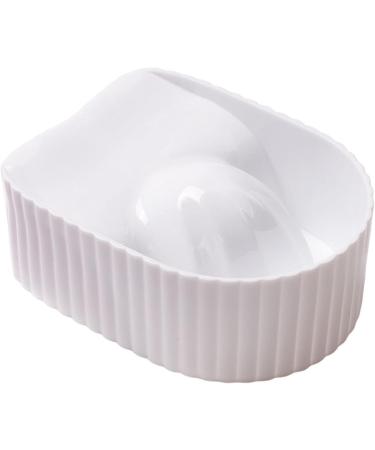 kawehiop Nail Soaking Bowl Manicure SPA Tool for Home Salon Acrylic Remover Durable and Easy to Clean White 14.8x11.5x5.7cm 1Set 1Set White 14.8x11.5x5.7cm - Buy Online on GoSupps.com