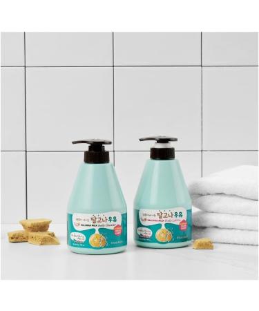 KWAILNARA Exfoliator Dalgona Milk Body Lotion 560 g - Buy Online on GoSupps.com